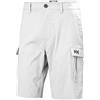 Helly Hansen Men's HH Qd Cargo Shorts 11", Grey Fog, 34