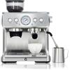Garvee Macchina da caffè italiana semiautomatica in acciaio inossidabile - argento