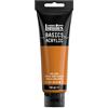 Liquitex 8870027 Basics - Pittura acrilica, Pigmenti per artisti monopigmentati, Resistente alla luce, durevole nel tempo, Finitura satinata, Tubo da 118 ml - Terra Di Siena Naturale
