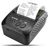 NETUM Stampante termica per ricevute Portatile da 58 mm con Bluetooth 4.0 e USB, Mini Stampante per Ricevute Supporto ESC/POS per Android/Windows (Cinturino Incluso)