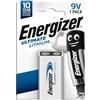 Energizer 1 batteria Ultimate Litio 9 V