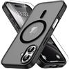 Vansdon Cover Magnetica per iPhone 16 con 1 Pezzi Vetro Temperato