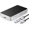 ORICO 4TB USB 4.0 SSD Esterna 3800 MB/s (40 Gbit/s), SSD NVMe Ultraveloce e Portatile, Compatibile con Thunderbolt 3/4, Design in Alluminio Senza Ventole per Fotografi e Video Editor - X40