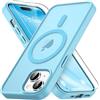 Vansdon Cover Magnetica per iPhone 15 con 1 Pezzi Vetro Temperato
