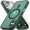 Vansdon Cover Magnetica per iPhone 16 con 1 Pezzi Vetro Temperato