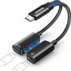 UGREEN Adattatore USB C a USB C 2 in 1 PD 60W Carica Rapida Magnetico