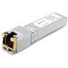 QSFPTEK 10G SFP+ RJ45 Modulo, 10GBASE-T Mini-GBIC Copper SFP+ Transceiver per Cisco SFP-10G-T-S, Ubiquiti UF-RJ45-10G, Netgear, D-Link, Mikrotik, Supermicro, Linksys, Altri Switch Aperti, Fino a 30m