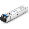 QSFPTEK Gigabit SFP Modulo 1310nm 10km DDM LC Monomodale Mini-GBIC 1000BASE-LX/LH Transceiver per Cisco GLC-LH-SMD/GLC-LX-SM-RGD, Ubiquiti UF-SM-1G, Mikrotik, Altri switch aperti