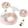 deleyCON 1 Pezzo FM AM UKW Radio Antenna Dipolo da Interno 75 Ohm Connettore Coassiale HiFi Ricevitore Sistema Stereo FM Tuner Antenna Radio