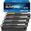 MYCARTRIDGE compatibile per Samsung CLT-P504C K504S per Samsung Xpress C1860FW C1810W CLX-4195FN CLX-4195FW CLX-4195N CLP-415N CLP-415NW (Nero, Ciano, Magenta, Giallo)