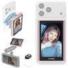SmallRig Schermo monitor rosa per telefono con controllo wireless, registrazione wireless 1080P, monitor video magnetico per MagSafe per iPhone, per vlog - 5746