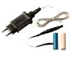 Hellum Adattatore Hellum per batterie AA 2x, 3v power supply per batterie AA di ricambio per 2 pezzi, batteria fittizia a 230V con cavo da 1,8 m, eliminatore di batterie per decorazioni a batteria 578980