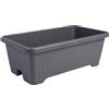 Iris Ohyama, Vaso per piante, fioriera d'aria con sistema di drenaggio dell'acqua per il giardinaggio - Air Vegetable Planter730, Grigio