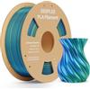 DEEPLEE Filamento PLA Seta Lucida 1,75 mm, Blu e Verde Bicolore 1 KG, Precisione ±0,02 mm, Adatto alla maggior parte delle Stampanti 3D FDM