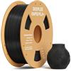 DEEPLEE Filamento PLA+ Rapido 1.75 mm, Alta Velocità Fino a 600 mm/s, Nero 1 kg, Precisione ±0.02 mm per Stampanti 3D FDM