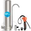 iSpring CKC1S Sistema di Filtrazione Acqua Ultrafiltrazione 0,01μm Acciaio