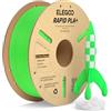ELEGOO Rapido Filamento PLA+ 1.75mm Verde 1KG, Alta Velocità 30-600 mm/s, Filamento PLA Plus per Stampante 3D, Precisione Dimensionale +/- 0.02mm, Filamento per La Maggior Parte delle Stampanti 3D