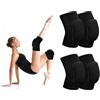 flintronic Ginocchiera Pallavolo, 2 Paio Ginocchiere Morbide, Elastico Ginocchiere Pallavolo Unisex, Ginocchiera Elastiche Antiscivolo, Protezione del Ginocchio Sport per Danza Pallavoli Yoga (S)