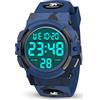 Dislocati Regalo Bambino 4-9 Anni, Orologio Smartwatch Bambini Orologio Digitale Bambino Orologio Sportivo Impermeabile Gadget Compleanno Bambini Giocattoli Bambini 6-10 Anni Regalo Ragazzo