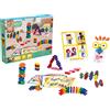 Plus-Plus A/S Plus-Plus BIG - Learn to Build Activity 3448 Building Blocks, Multicolour, 130 P