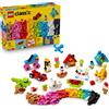 LEGO Classic Creative Colourful Bricks Set - Fine Motor Skills Toy - Build Anima