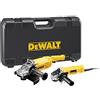 DEWALT DWE49 4TWIN smerigliatrice angolare Twin set di 2/230/125 mm