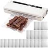 Aicharynic Macchina per sottovuoto professionale con 20 sacchetti, macchina per sottovuoto 75Kpa per alimenti, macchina sottovuoto multifunzione per conservare snack e alimenti