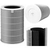 INFLOO - Filtro di ricambio per Xiaomi Mi Air Purifier, per 2, per 2S, per 3, per PRO - M8R-FLH HEPA E11 con carbone attivo, purificazione dell'aria a 360°, rimuove polvere, polline, pelliccia - chip