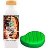 Garnier Fructis Hair Food Balsamo Burro di Cacao per Capelli Secchi e Ricci con Ingredienti 98% di Origine Naturale Flacone da 350ml + Porta Shampoo
