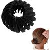 Opilroyn Fermaglio Per Capelli Birds Nest - Supporti Per Coda Di Cavallo Espandibili, Fermagli Per | Tre File Di Denti, Anelli Per Capelli Retrattili, Code Di Cavallo, Artigli, Fermagli Per Capelli Mag