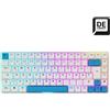 Sharkoon 4044951039197 Sharkoon Gaming Tastatur Skiller SGK50S3 PBT weiß-gelb RGB