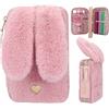 Depesche Princess Mimi astuccio in pelliccia di coniglio BUNNY BALLET