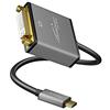 KabelDirekt - USB tipo C per adattatore DVI - 0,15 m - (risoluzioni fino a 4K/30Hz, USB C 3.1 e Thunderbolt 3, per MacBook Pro 2016/2017, MacBook 12" e altri apparecchi)