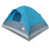 HGKMBRY Tenda familiare a cupola per 6 persone, blu, impermeabile