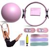 QUUGAR Kit Pilates Donne-Cercle Pilate (Rosa)