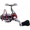 Generic Mulinello da Pesca Rotante Mini Compatto Mulinello Bobina Meccanismo Manovella in Metallo Leggero Antiaffaticamento Recupero Scorrevole Adatto per Lure Fishing Micro Pesca, Rosso, 150