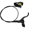 OAPNCBVY HB875 Set Freno Idraulico HB-875 MTB Freno a Disco per Bicicletta Anteriore Posteriore 800mm 1400mm Pinza Freni per Mountain Bike Tamburo Posteriori per Bicicletta(Black Right)