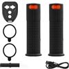 Generic Manopole Manubrio con Luce di svolta for Xiaomi M365 PRO 1S PRO 2 Mi3 Scooter Elettrico KickScooter Maniglia indicatore di direzione Sinistro/Destro(A-Grey)