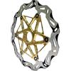 OAPNCBVY Bicyle Disco Freno Bici YOD4 6 Fori Center Lock 160mm 180mm 203mm 1.95mm Rotori Freno Bicicletta Freni a Disco MTB da Strada Tamburo Posteriori per Bicicletta