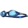 TYR Hydra Flare Occhialini da nuoto per adulti, a basso profilo, occhiali da allenamento per uomo e donna, visione ampia, anti-appannamento, facile regolazione, blu (400 - BLUE, taglia unica)