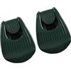 Tertioi 2 supporti per pali da terra, accessori per attrezzatura da pesca, supporto per canna a sgancio rapido, morsetto per canna da pesca