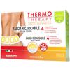 Thermo Therapy Fascia Ricaricabile per Dolore Schiena, Non Contiene Farmaci, Durata del Calore fino a 12 Ore, Confezione con 1 Fascia Regolabile + 4 Dispositivi Terapeutici Autoriscaldanti