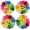 BEPER Cuscino Peluche Fiore 30cm, 4 Fantasie Emotive, Morbido in Poliestere, Lavabile in Acqua, Cuscino Bambini Cameretta e Viaggio, 0M+