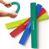 flintronic Set 3 Barra di Resistenza Fitness, 3 Livelli, Bastone Flessibile Twist-n-Bend, per Terapia del Gomito del Tennista, per Alleviare il Dolore da Tendinite e Migliorare la Forza di Presa