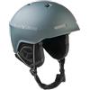 BLACK CREVICE Casco da sci da donna e uomo | Modello: Aspen I Casco da snowboard con design sportivo I Misura continua, Gun Metal, M
