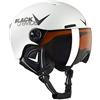 Black Crevice Leogang Casco da Sci per Bambini Unisex