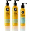 COCUNAT - Curl Booster 2 + Curl Moisturizer Leave-In - Gel Definitore - Districa, Definisce e Idrata i Ricci - Elimina il Crespo - Metodo Ricci - 250ml + 150ml