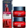 L'Oreal Paris L'Oréal Paris Revitalift Laser Kit con Trattamento Viso Crema Notte Anti-Età + Crema Occhi Tripla Azione Anti-Rughe con Pro-Retinolo + Crema Giorno Rassodante con Acido Ialuronico e Vitamina C