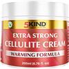 5kind clinical skincare 5Kind Crema Anticellulite 200 ml - Formula Naturale Riscaldante contro la Cellulite - Crema Rassodante Contro i Rilassamenti Cutanei e la Cellulite - Incredibile Crema Rassodante per la Pelle