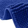 flintronic Tappetino da bagno antiscivolo, morbido e confortevole, super assorbente, soffice, lavabile in lavatrice, ad asciugatura rapida, 40x60 cm, blu reale
